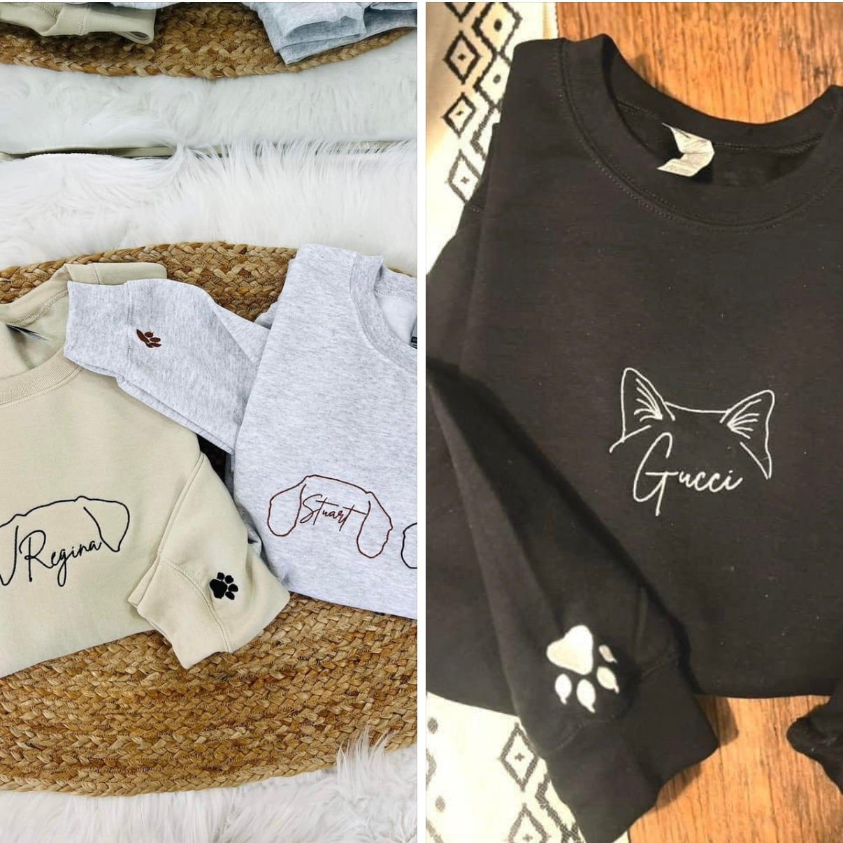 Custom Pet Pullover Preorder