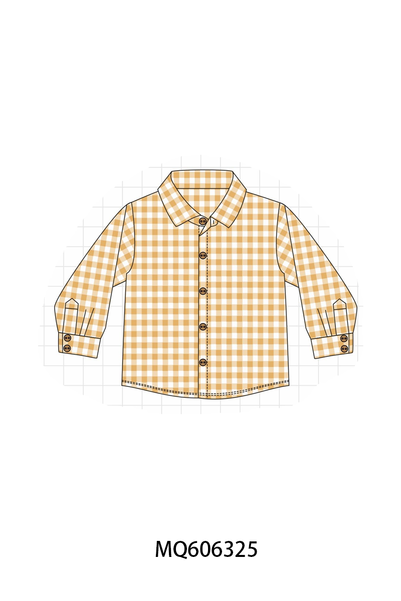 PO97 Mustard gingham collection