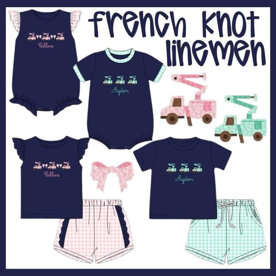 French Knot Linemen Preorder