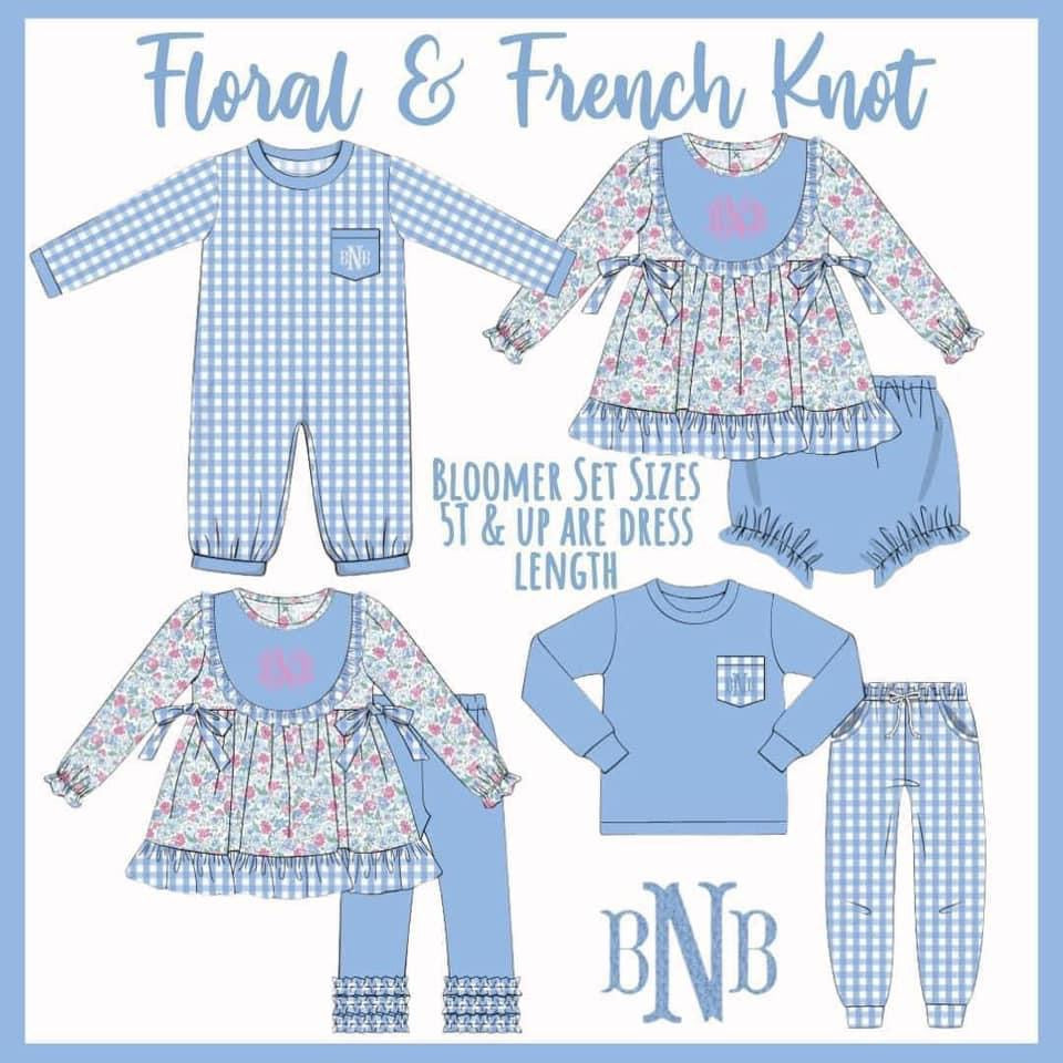 Floral & French Knot Preorder