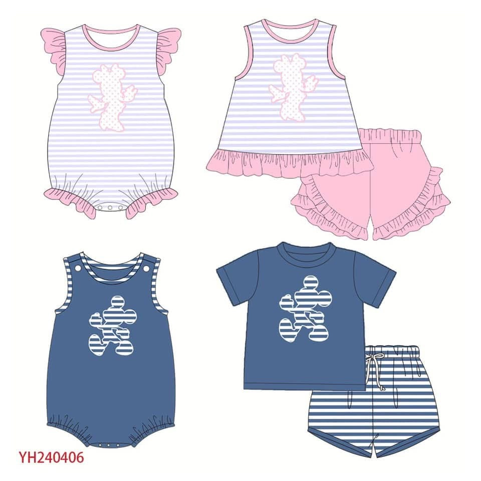 Pink Friday Stripe Mickey