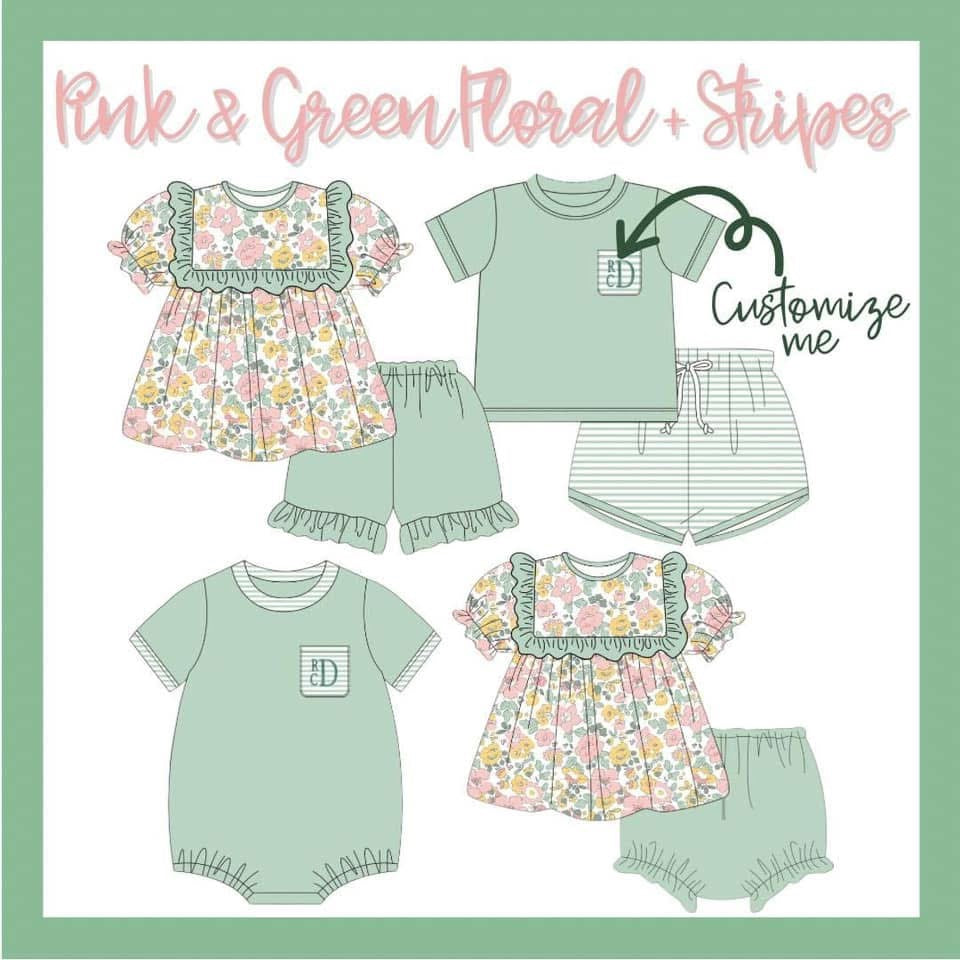 Pink & Green Spring Preorder