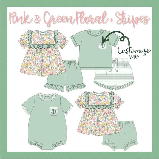 Pink & Green Spring Preorder