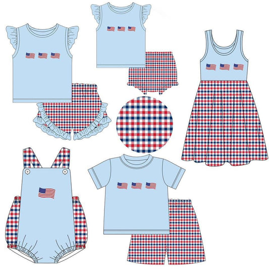 Pink Friday Plaid Flag
