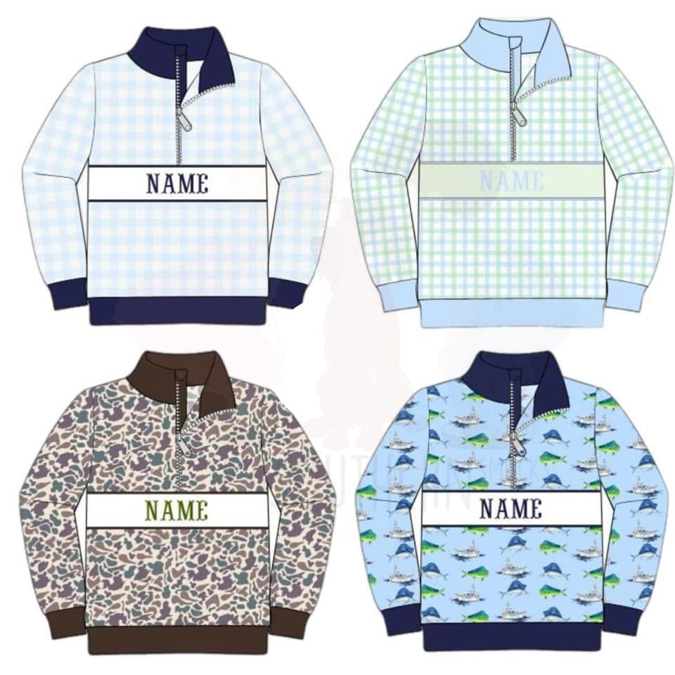 Boy Quarter Zip