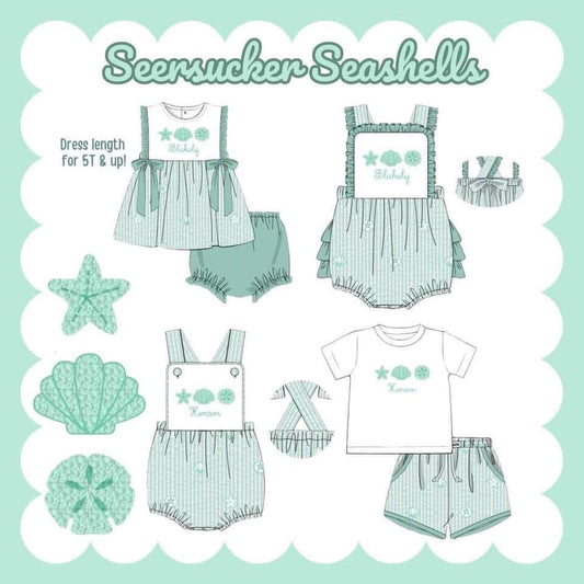 Seersucker Seashell Preorder