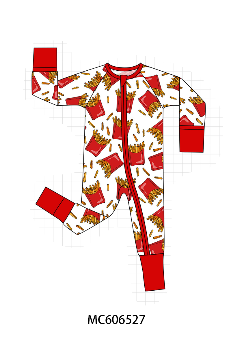 PO96 Red french fries bamboo collection