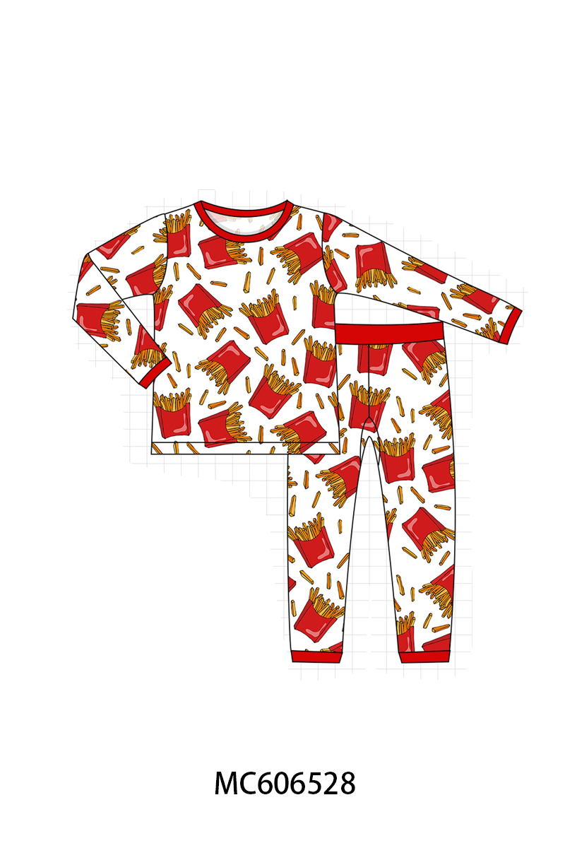 PO96 Red french fries bamboo collection