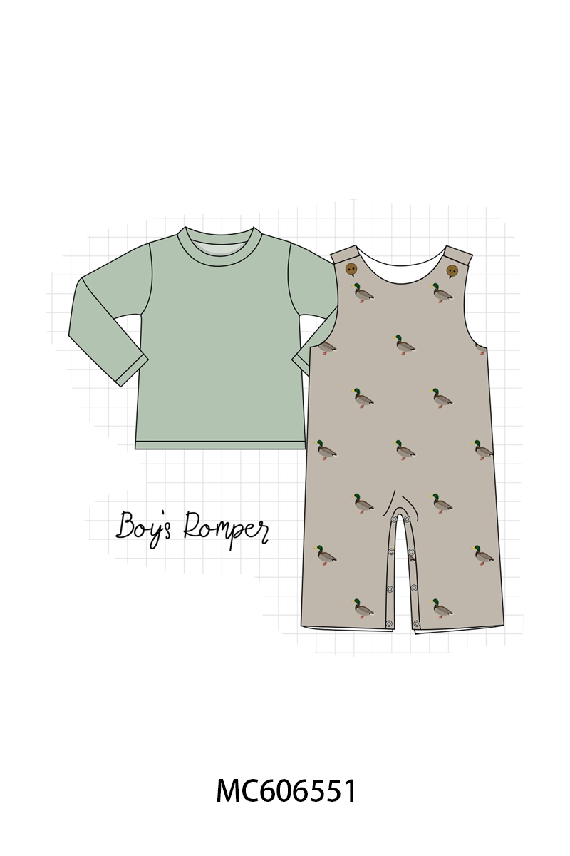 PO96 Sage duck print collection