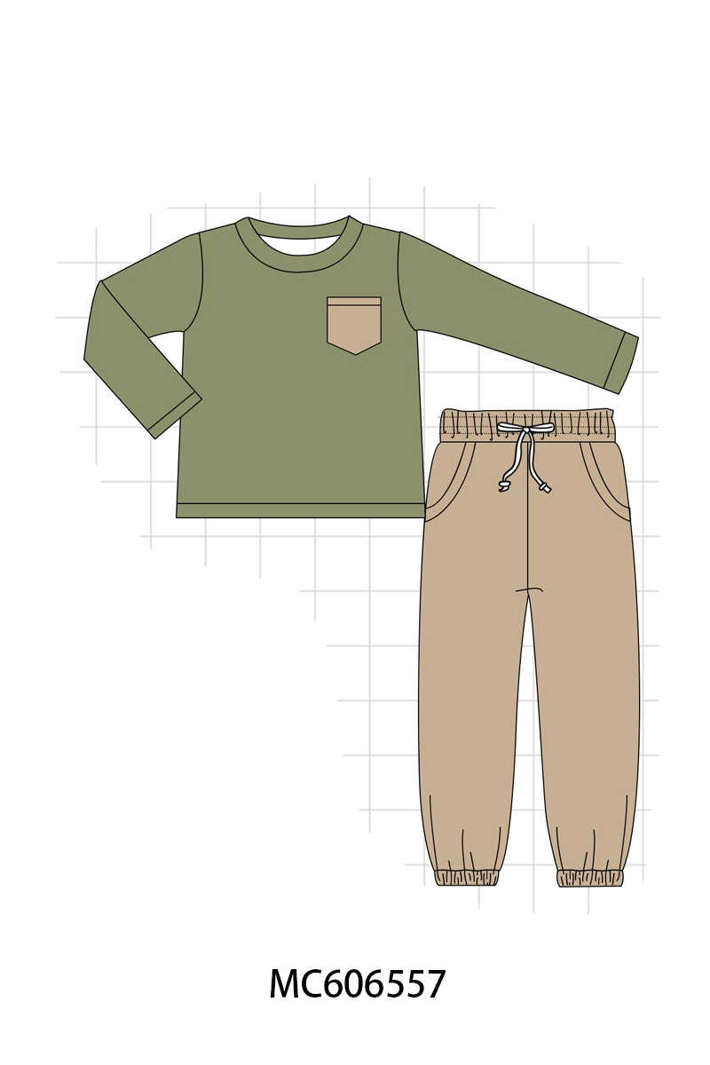 PO96 Color block boys mix and match collection