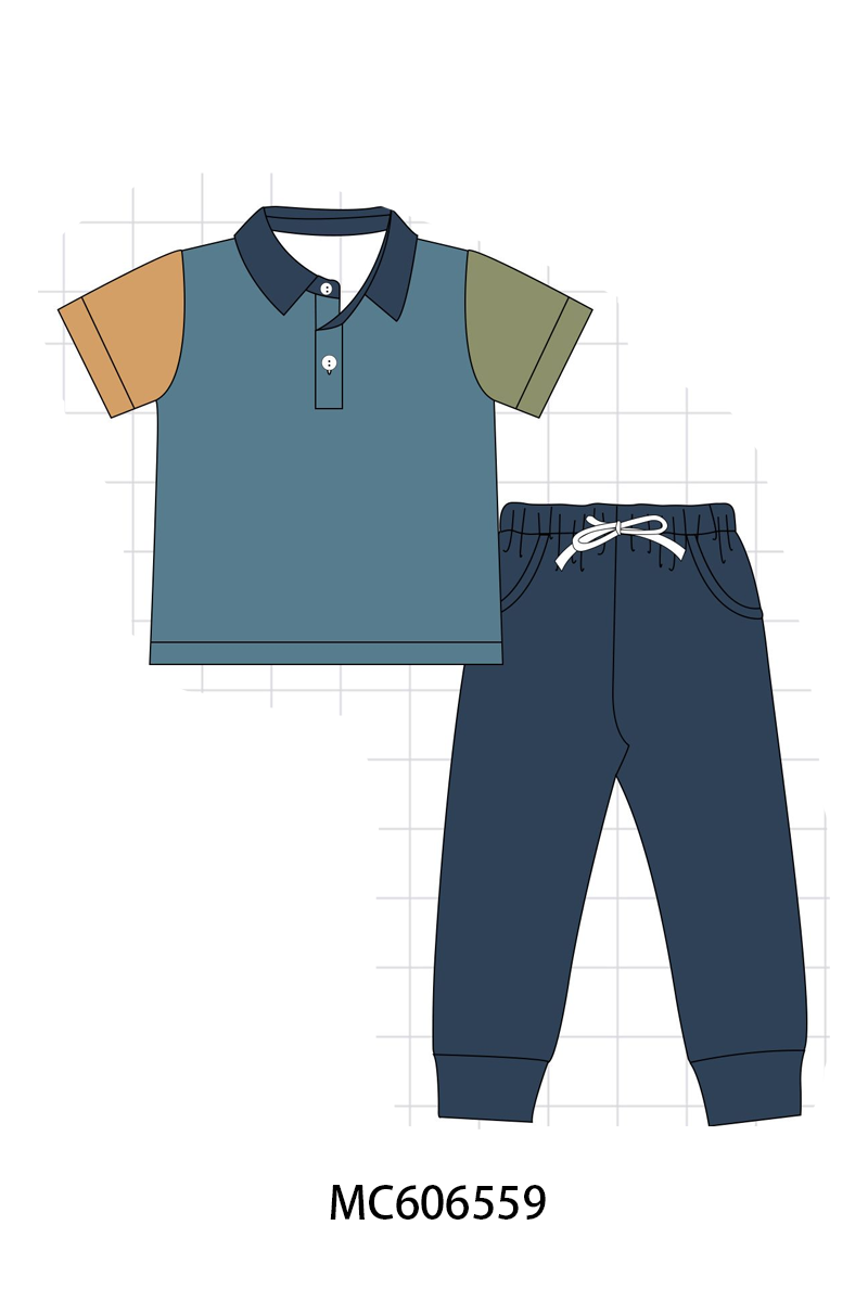 PO96 Color block boys mix and match collection