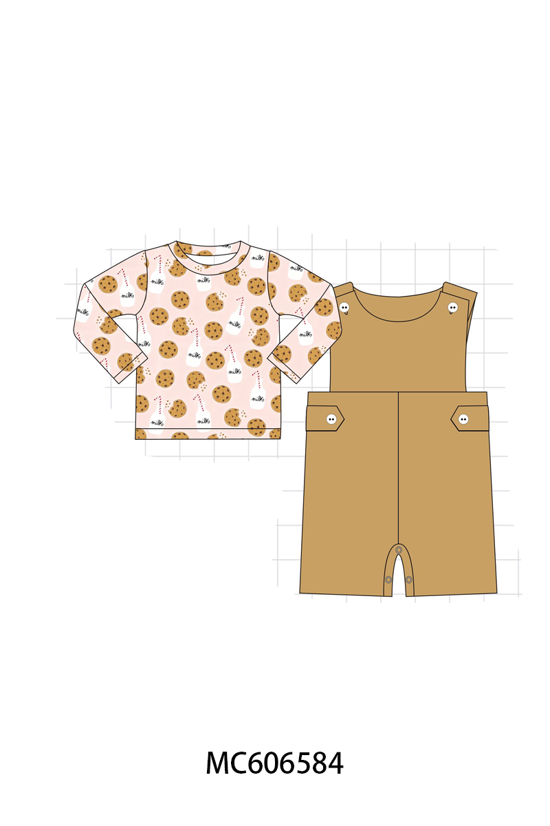 PO96 Mustard biscuit milk print collection