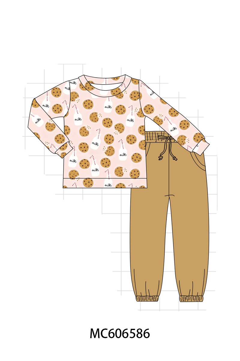 PO96 Mustard biscuit milk print collection