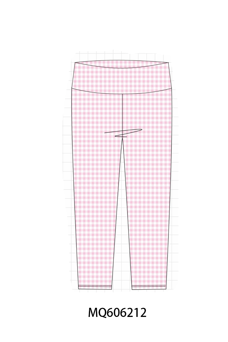 PO97 Floral gingham active skorts pants collection