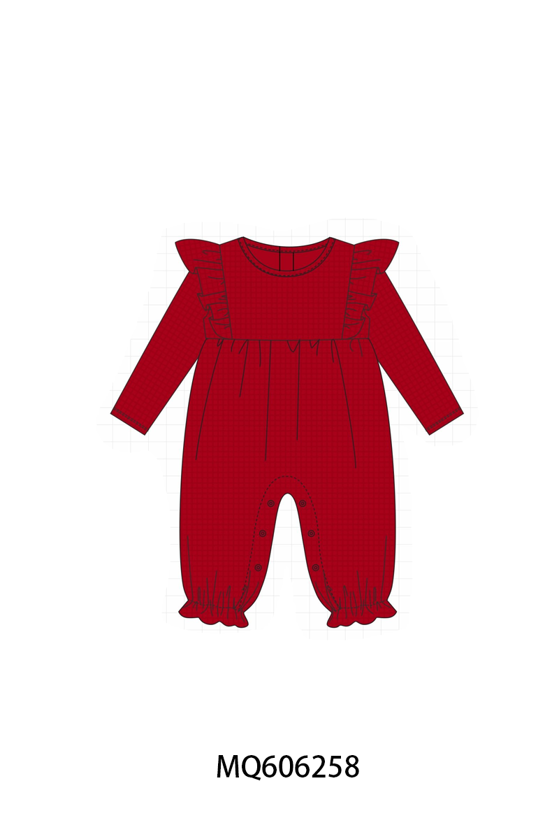 PO97 Red gingham ruffle collection
