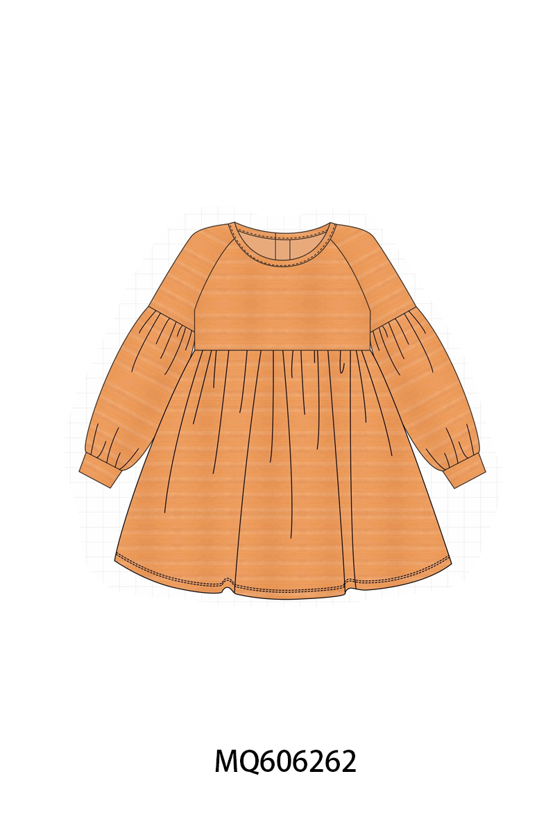 PO97 Orange ruffle collection