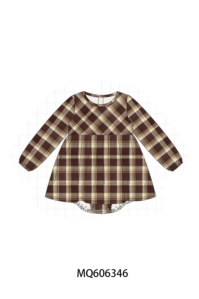 PO97 Brown plaid collection